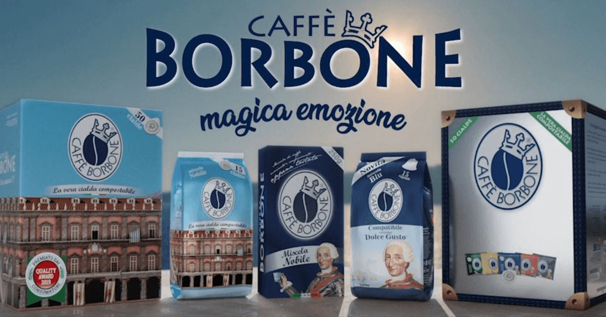 La storia del caffÃ¨ Borbone, uno dei marchi di caffÃ¨ piÃ¹ longevi sul mercato